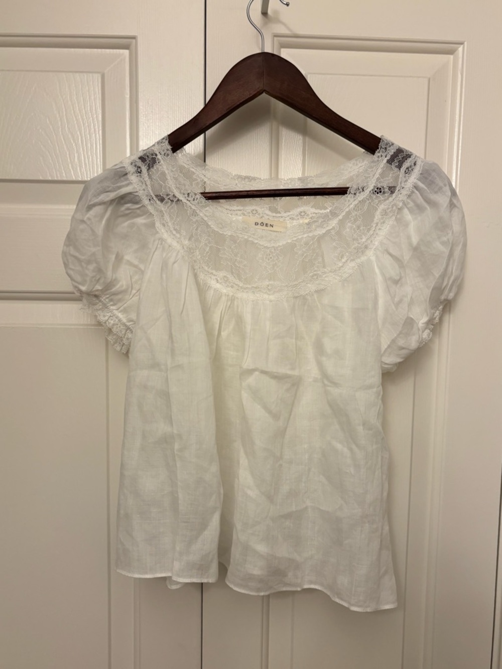 Doen Caprice Top in Salt - Picture 3 of 7